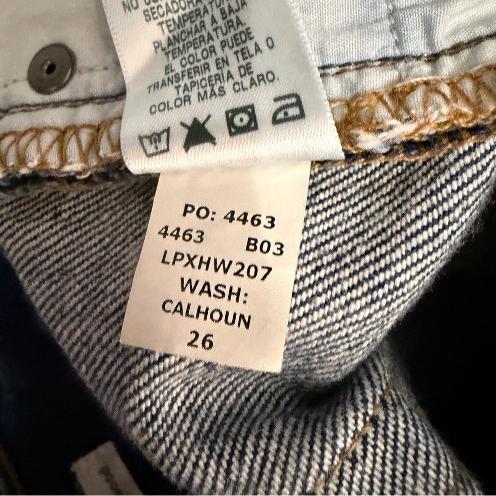 Frame Calhoun Wash Le Pixie Hollywood Jeans Size 26 - 23286 - Picture 11 of 15